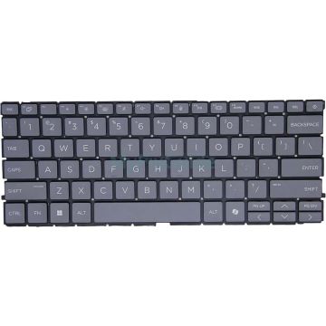 HP SPS-WOODY 2 BROWN KEYBOARD NRL (L73611-DH1) thumbnail