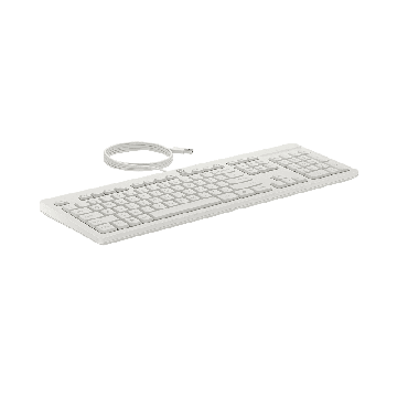 HP SPS-HP 125  WHITE WIRED KEYBOARD RU (M81905-251) thumbnail