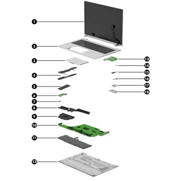 HP SPS-MB UMA I5-1240P HW 840 G9 (N09044-001) thumbnail