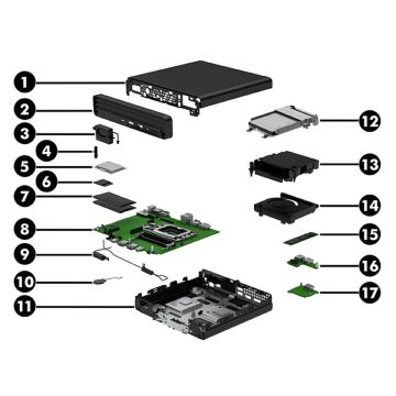 HP SKO-SSD 128GB 2230 PCIE NVME 4X4 VALUE (N42382-001) thumbnail