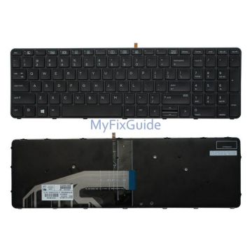 HP SPS-KBD NFB BL SWISS (N66403-BG1) thumbnail