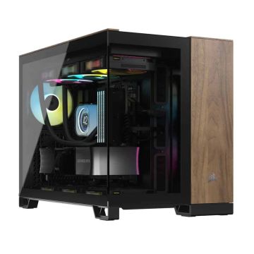 Corsair Tower 2500X Black Walnut Wood (CC-9011286-WW) (CC9011286WW) (CC-9011286-WW) thumbnail
