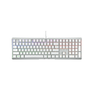 CHERRY MX 3.1 RGB WHITE Keyboard Corded (G80-3890HJAUS-0) thumbnail