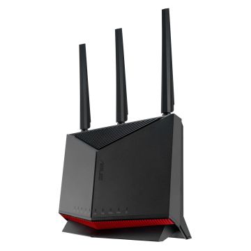 ASUS RT-BE86U draadloze router 10 Gigabit Ethernet Dual-band (2.4 GHz / 5 GHz) Zwart (90IG08W0-MO9A0V) thumbnail