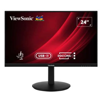 Viewsonic VG Series VG2409U-2 computer monitor 60,5 cm (23.8") 1920 x 1080 Pixels Full HD LED Zwart (VG2409U-2) thumbnail