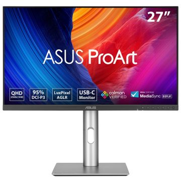 ASUS ProArt PA278CFRV computer monitor 68,6 cm (27") 2560 x 1440 Pixels Quad HD LCD Zwart (90LM06Q0-B01M70) thumbnail