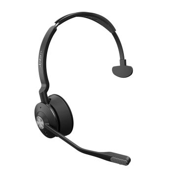 Jabra 14401-41 hoofdtelefoon/headset Draadloos Hoofdband Kantoor/callcenter Zwart (14401-41) thumbnail
