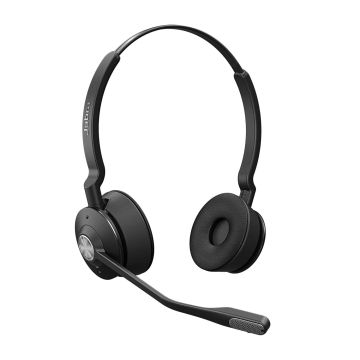 Jabra 14401-46 hoofdtelefoon/headset Draadloos Hoofdband Kantoor/callcenter Zwart (14401-46) thumbnail