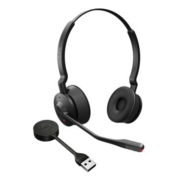 Jabra Engage 55 SE Headset Draadloos Hoofdband Kantoor/callcenter Zwart (9659-410-111) thumbnail