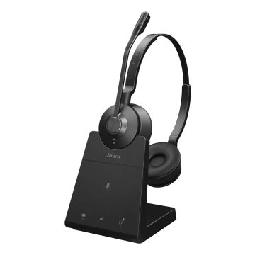 Jabra Engage 45 SE Headset Draadloos Hoofdband Kantoor/callcenter Zwart (9659-523-111) thumbnail