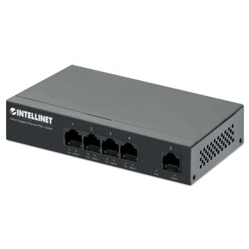 Intellinet 561792 netwerk-switch Gigabit Ethernet (10/100/1000) Power over Ethernet (PoE) Zwart (561792) thumbnail