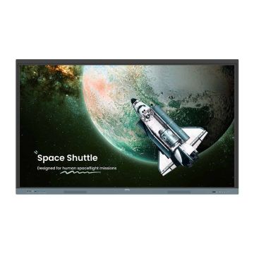 BenQ RE6504 Interactief flatscreen 165,1 cm (65") 450 cd/m² 4K Ultra HD Zwart, Grijs Touchscreen Type processor Android (9H.F9ETK.DE) thumbnail