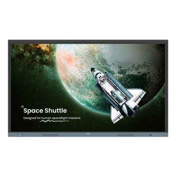 BenQ RE8604 Interactief flatscreen 2,18 m (86") 450 cd/m² 4K Ultra HD Zwart, Grijs Touchscreen Type processor Android (9H.F9GTK.DE) thumbnail