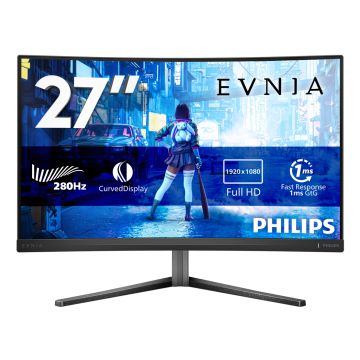 Philips Evnia 5000 27M2C5200W/00 computer monitor 68,6 cm (27") 1920 x 1080 Pixels Full HD LCD Grijs (27M2C5200W/00) thumbnail