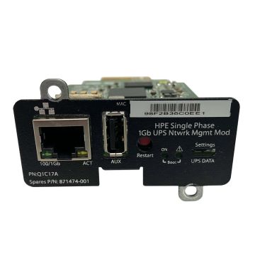 HP SPS-Single PHS 1GB UPS Ntwrk Mgmt Mod (871474-001) thumbnail