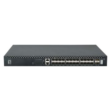 LevelOne XQS-3126 netwerk-switch Managed L3 Zwart (XQS-3126) thumbnail