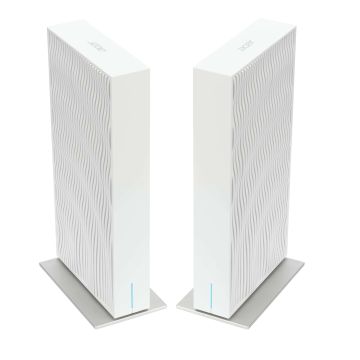 Acer Wave 7, wifi 7 Mesh Router, EU plug, dual pack Dual-band (2.4GHz + 5GHz or 2.4GHz + 6GHz) Wi-Fi 7 (802.11be) 4 (FF.G2UTA.002) thumbnail