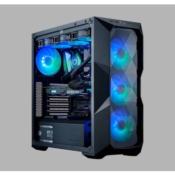 Cooler Master MasterBox TD500 Mesh RGB Midi-Tower Gehäuse mit Window Panel (MCB-D500D-KGNN-SWO) (MCB-D500D-KGNN-SWO) thumbnail