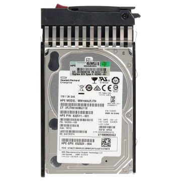 HP SPS-DRV HD 1TB 12 7.2K 2.5 SAS MDL - shipping new HPE spare part:832983-001 (832512-B21) thumbnail