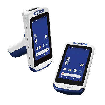 Datalogic Joya Touch 22, 2D, USB-C, BT (5.1), WLAN, NFC, Android, GMS, blauw, grijs (911400027) thumbnail