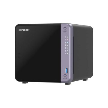 QNAP TS-432X NAS Tower Alpine Alpine AL-524 4 GB DDR4 QNAP QTS Zwart (TS-432X-4G) thumbnail