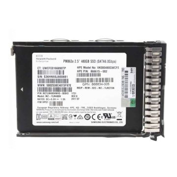 HP SPS-DRV SSD 480GB SFF SATA MU SC Spcl (P09703-B21) thumbnail