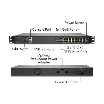 SONICWALL NSa 2700 HIGH AVAILABILITY (02-SSC-7367) thumbnail