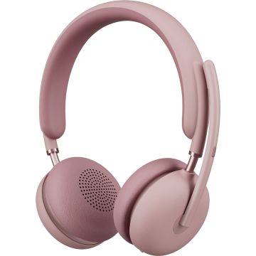Logitech Zone Wireless 2 Headset Bedraad en draadloos Hoofdband Kantoor/callcenter USB Type-C Bluetooth Roze (981-001304) thumbnail