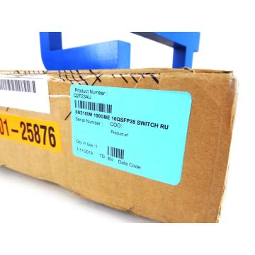 HPE SN2100M 100GbE 16QSFP28 Switch (Q2F23A) thumbnail