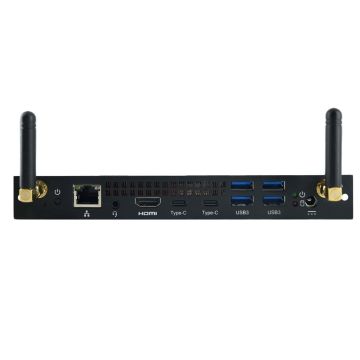 iiyama SDM31201BC-1L PC's/werkstation Intel® Core™ i3 i3-1220P 8 GB DDR4-SDRAM 256 GB SSD Windows 11 IoT Enterprise Mini PC Zwart (SDM31201BC-1L) thumbnail