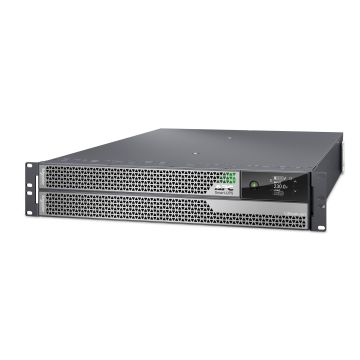APC Smart-UPS Ultra On-Line, 5000VA, lithium-ion, rack/tower 2U, 230V, vaste bedrading 3-draads uitgang, netwerkkaart, verlengde runtime, met rail-kit (SRTL5KRM2UI-HW) thumbnail