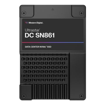 Western Digital 2,5 WD Ultrastar DC SN861 WUS6BA176PSP9X3 - Datencenter - 7.68 TB - intern - U.2 PCIe 5.0 x4 (NVMe) (0TS2527) thumbnail