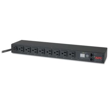 APC AP7800B energiedistributie 8 AC-uitgang(en) 1U Zwart (AP7800B) thumbnail