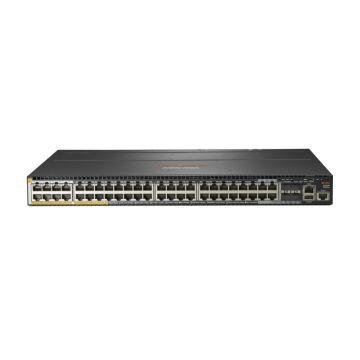 Aruba, a Hewlett Packard Enterprise company 2930M 40G 8 HPE Smart Rate PoE Class 6 1-slot Managed L3 Gigabit Ethernet (10/100/1000) Power over Ethernet (PoE) 1U Grijs (R0M67A) thumbnail