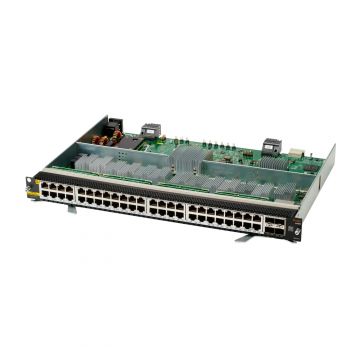 Hewlett Packard Enterprise Aruba 6400 48-port Smart Rate 1/2.5/5GbE Class 6 PoE & 4-port SFP56 v2 network switch module