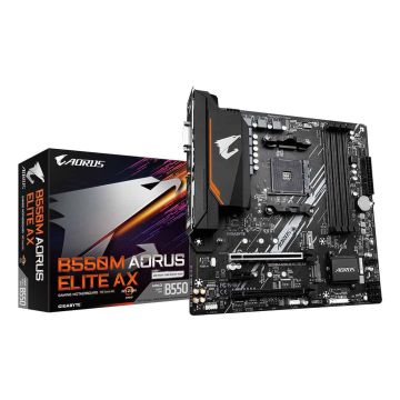 GIGABYTE B550M AORUS ELITE AX Moederbord (B550M AORUS ELITE AX) thumbnail