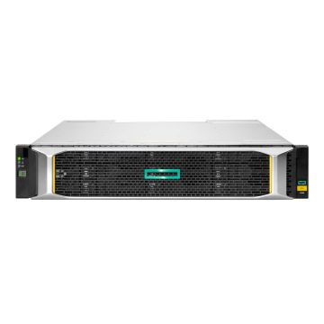 HPE MSA 2060 disk array Rack (2U) Zwart, Zilver (R7J72B) thumbnail