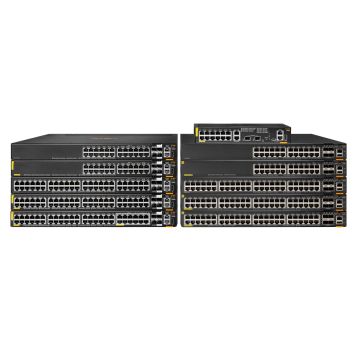 Hewlett Packard Enterprise Aruba 6200F 12G Class4 PoE 2G/2SFP+ 139W Managed L3 Gigabit Ethernet (10/100/1000) Power over Ethernet (PoE) 1U (R8Q72A#ABB) thumbnail