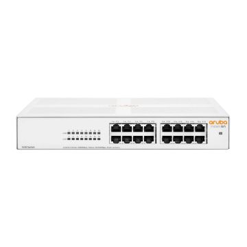Hewlett Packard Enterprise Aruba Instant On 1430 16G Unmanaged L2 Gigabit Ethernet (10/100/1000) 1U Wit (R8R47A#ABB) thumbnail
