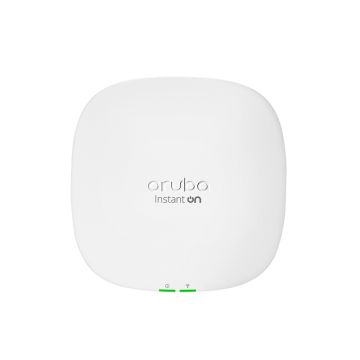 Aruba, a Hewlett Packard Enterprise company R9B33A draadloos toegangspunt (WAP) Wit Power over Ethernet (PoE) (R9B33A) thumbnail