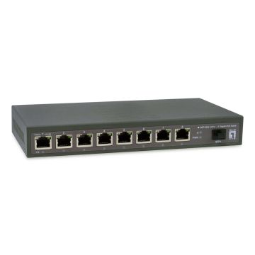 LevelOne GEP-0925 netwerk-switch Unmanaged 2.5G Ethernet (100/1000/2500) Power over Ethernet (PoE) Zwart (GEP-0925) thumbnail