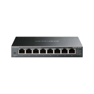 TP-Link Mercusys MS108GS network switch Unmanaged Gigabit Ethernet (10/100/1000) Black (MS108GS) thumbnail