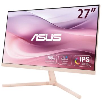 ASUS VU279CFE-P computer monitor 68,6 cm (27") 1920 x 1080 Pixels Full HD LCD Roze (90LM09IO-B01K70) thumbnail