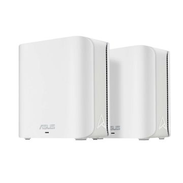 ASUS ZenWiFi BD4 (2-pack EU+UK) Dual-band (2.4 GHz / 5 GHz) Wi-Fi 7 (802.11be) Wit Intern (90IG0960-MO3C20) thumbnail