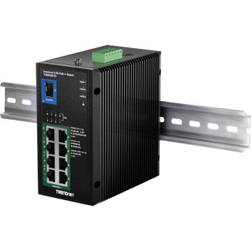 TRENDnet TI-BG5091B Industrieller DIN-Rail Switch 9-Port 2.5G PoE++ mit 10G SFP+ (TI-BG5091B) (TI-BG5091B) thumbnail