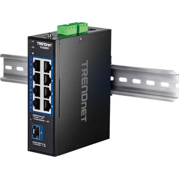 TRENDnet TI-G5091 DIN-Rail Switch 9-Port Industrial 2.5G mit 10G SFP+ Port (TI-G5091) thumbnail