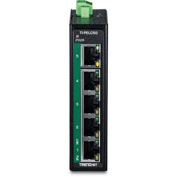 TRENDnet 5-PORT INDUSTRIAL FAST ETHERNE - Switch - 5-Port (TI-PELC50) (TI-PELC50) thumbnail