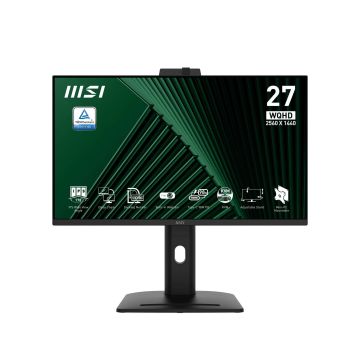 MSI PRO MP275QPDG computer monitor 68,6 cm (27") 2560 x 1440 Pixels Wide Quad HD LCD Zwart (9S6-3PC8CM-002) thumbnail