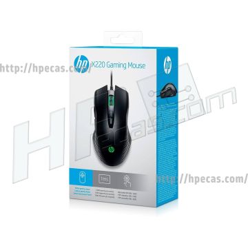 HP SPS-HP X220 BACKLIT GAMING MOUSE (L78255-001) thumbnail