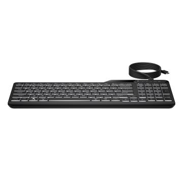 HP SPS-KEYBOARD HP 400 M-D BL WD KAZ (N60352-DF1) thumbnail